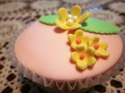 Decorated cupcake