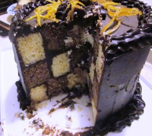 checkerboard cake