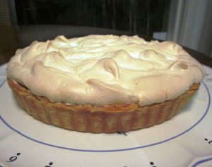 Lemon meringue pie