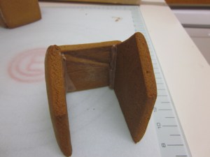 5. Again pipe chocolate inside to strengthen the join.